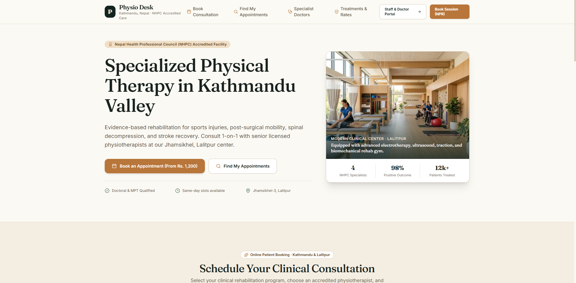 Physio Desk